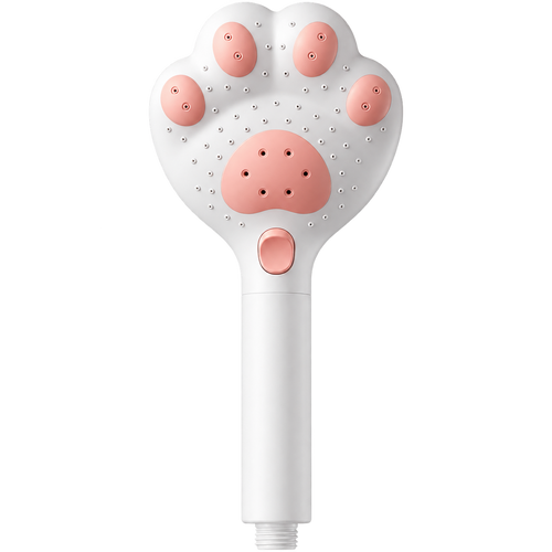 CuteFlow paw-shaped high pressure shower head by MeowMist